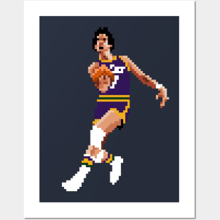 Pete Maravich Pixel Posters and Art